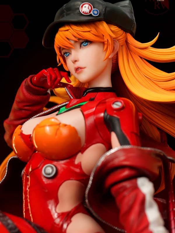 CHIYAN STUDIO EVA Asuka Langley Soryu Hot Sexy 1/4 Statue